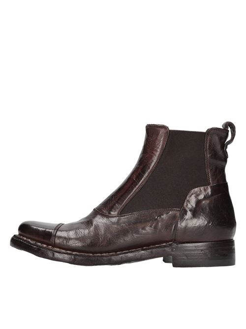 Stivaletti Beatles in pelle e tessuto SILVANO SASSETTI | S04049XZ16GTPLI20MARRONE